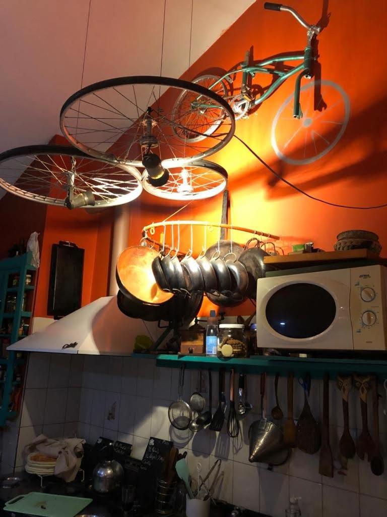 La Bicicleta Solar Casa Abierta Vandrarhem Villa Independencia Exteriör bild